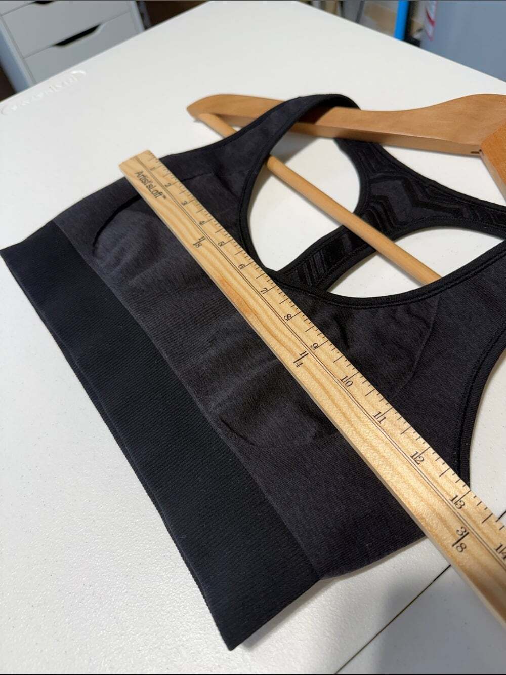 Lululemon Ebb & Flow Racerback Bra Reversible Heathered Black - Picture 13 of 13